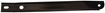 Ford Front, Driver Side Bumper Bracket-Steel, Replacement F013110