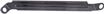 GMC Front, Passenger Side Bumper Bracket-Steel, Replacement G013101