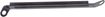 GMC Front, Passenger Side Bumper Bracket-Steel, Replacement G013101