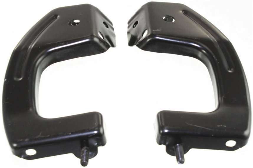 GMC Front, Driver And Passenger Side Bumper Bracket-Steel | Replacement ...