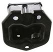Honda Front, Driver Side Bumper Bracket-Steel, Replacement H013140