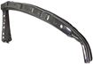 Honda Front, Passenger Side Bumper Bracket-Steel, Replacement H013141
