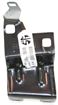 Mercedes Benz Front, Passenger Side Bumper Bracket-Steel, Replacement M013113