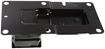 Nissan Front, Driver Side Bumper Bracket-Steel, Replacement N013114