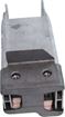 Chevrolet, Buick Front, Driver Side Bumper Bracket-Steel, Replacement REPB013106