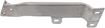 BMW Front, Passenger Side Bumper Bracket-Aluminum, Replacement REPB013123