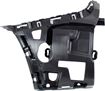 BMW Rear, Driver Side Bumper Bracketr Bracket-Steel, Replacement REPB762710