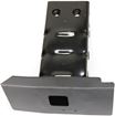 Chevrolet Front, Passenger Side Bumper Bracket-Steel, Replacement REPC011903