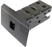 Chevrolet Front, Passenger Side Bumper Bracket-Steel, Replacement REPC011903