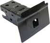 Chevrolet Front, Driver Side Bumper Bracket-Steel, Replacement REPC011904