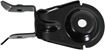 Front, Passenger Side Bumper Bracket-Steel, 23459716, GM1067196N