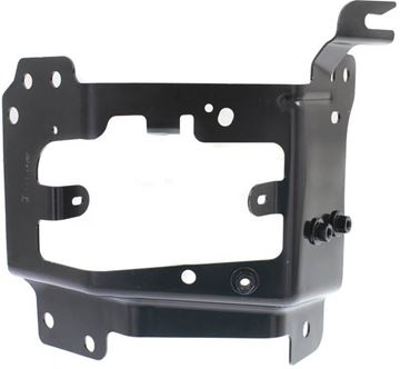 Chevrolet Front, Driver Side, Outer Bumper Bracket-Steel, Replacement REPC013156