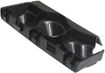 Chevrolet Front, Driver Side Bumper Bracket-Plastic, Replacement REPC013166