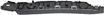 Chrysler Front, Passenger Side Bumper Bracket-Plastic, Replacement REPC013171