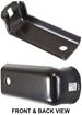 GMC, Chevrolet Front, Driver Or Passenger Side Bumper Bracket-Steel, Replacement REPC013502