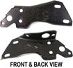Chevrolet, GMC Rear, Passenger Side Bumper Bracketmper Bracket-Steel, Replacement REPC762703