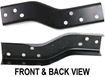 GMC, Chevrolet Rear, Passenger Side Bumper Bracketmper Bracket-Steel, Replacement REPC762707