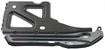 GMC, Chevrolet Rear, Driver Side Bumper Bracketr Bracket-Steel, Replacement REPC762728