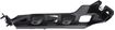 Chrysler Rear, Driver Side, Inner Bumper Bracket-Plastic, Replacement REPC762736
