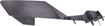 Dodge Front, Passenger Side, Inner Bumper Bracket-Plastic, Replacement REPD013121