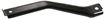 Ford Front, Passenger Side Bumper Bracket-Steel, Replacement REPF013111