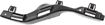 Ford, Mercury Front, Passenger Side Bumper Bracket-Plastic, Replacement REPF013155