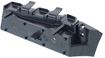 Ford Front, Passenger Side Bumper Bracket-Plastic, Replacement REPF013169