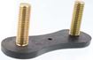 Lincoln, Ford Front, Driver Or Passenger Side Bumper Bracket-Steel, Replacement REPF013502
