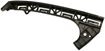 Honda Front, Passenger Side Bumper Bracket-Steel, Replacement REPH013101