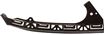 Honda Front, Passenger Side Bumper Bracket-Steel, Replacement REPH013101