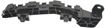 Honda Front, Passenger Side Bumper Bracket-Plastic, Replacement REPH013119