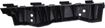 Hyundai Front, Driver Side Bumper Bracket-Plastic, Replacement REPH013138