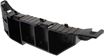 Honda Front, Driver Side Bumper Bracket-Plastic, Replacement REPH013150