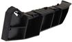 Honda Front, Driver Side Bumper Bracket-Plastic, Replacement REPH013150
