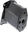 Honda Front, Driver Side Bumper Bracket-Steel, Replacement REPH013168