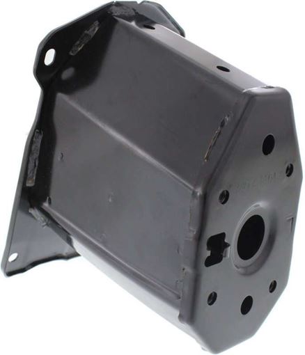 Honda Front, Driver Side Bumper Bracket-Steel, Replacement REPH013168