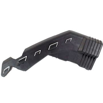 Hyundai Front, Driver Side Bumper Bracket-Plastic and Fiberglass, Replacement REPH013194