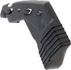 Hyundai Front, Driver Side Bumper Bracket-Plastic and Fiberglass, Replacement REPH013194