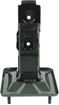 Hyundai Rear, Driver Side Bumper Bracketr Bracket-Steel, Replacement REPH762708