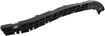 Honda Rear, Passenger Side Bumper Bracketmper Bracket-Plastic, Replacement REPH762717