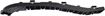 Honda Rear, Driver Side Bumper Bracketr Bracket-Plastic, Replacement REPH762718