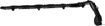 Honda Rear, Passenger Side Bumper Bracketmper Bracket-Plastic, Replacement REPH762725