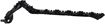 Honda Rear, Driver Side Bumper Bracketr Bracket-Plastic, Replacement REPH762726