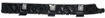 Hyundai Rear, Passenger Side Bumper Bracketmper Bracket-Plastic, Replacement REPH762727