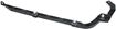 Honda Rear, Passenger Side Bumper Bracketmper Bracket-Plastic, Replacement REPH762729