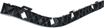 Hyundai Rear, Passenger Side Bumper Bracketmper Bracket-Plastic, Replacement REPH762733