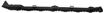 Honda Rear, Driver Side Bumper Bracketr Bracket-Plastic, Replacement REPH762736