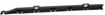 Honda Rear, Passenger Side, Upper Bumper Bracket-Steel, Replacement REPH762737