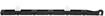 Honda Rear, Passenger Side, Upper Bumper Bracket-Steel, Replacement REPH762737