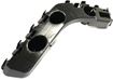 Jeep Front, Driver Side Bumper Bracket-Plastic, Replacement REPJ013114